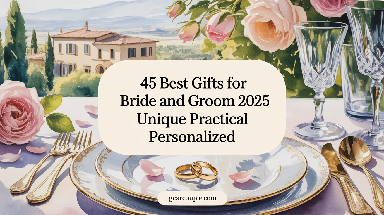 45 Best Gifts for Bride and Groom 2025 Unique Practical Personalized