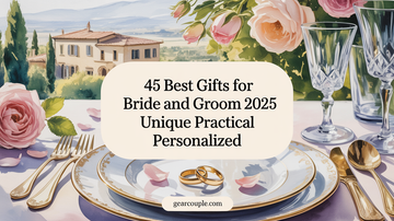 45 Best Gifts for Bride and Groom 2025 Unique Practical Personalized