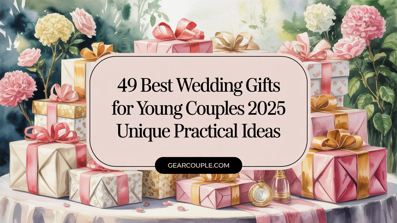 49 Best Wedding Gifts for Young Couples 2025 Unique Practical Ideas