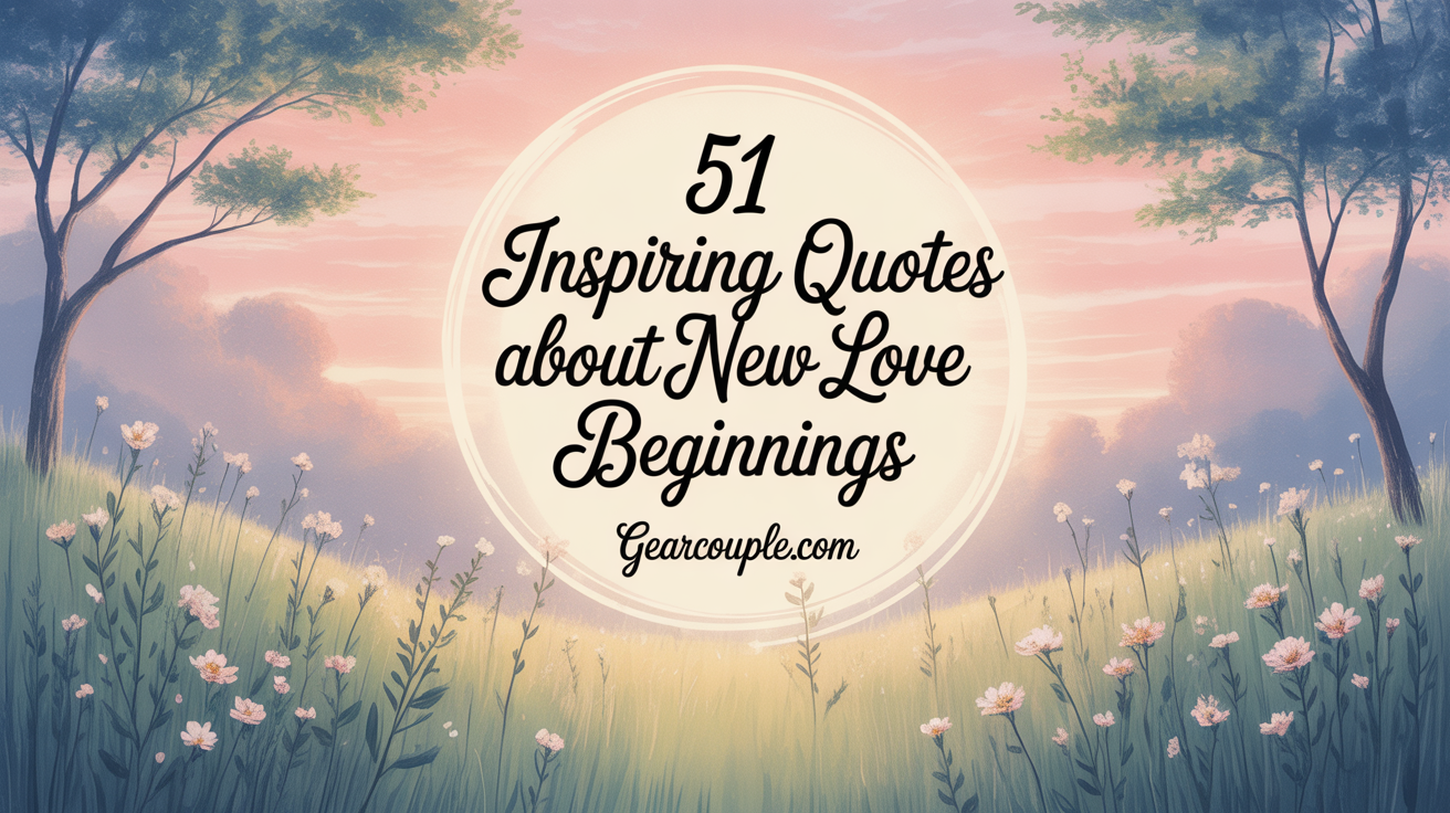 51 Inspiring Quotes About New Love Beginnings