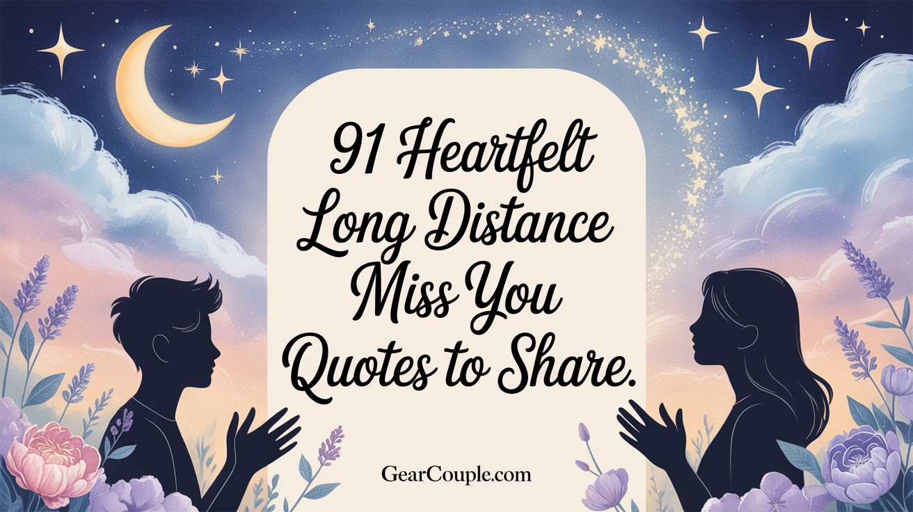 91 Heartfelt Long Distance Miss You Quotes to Share
