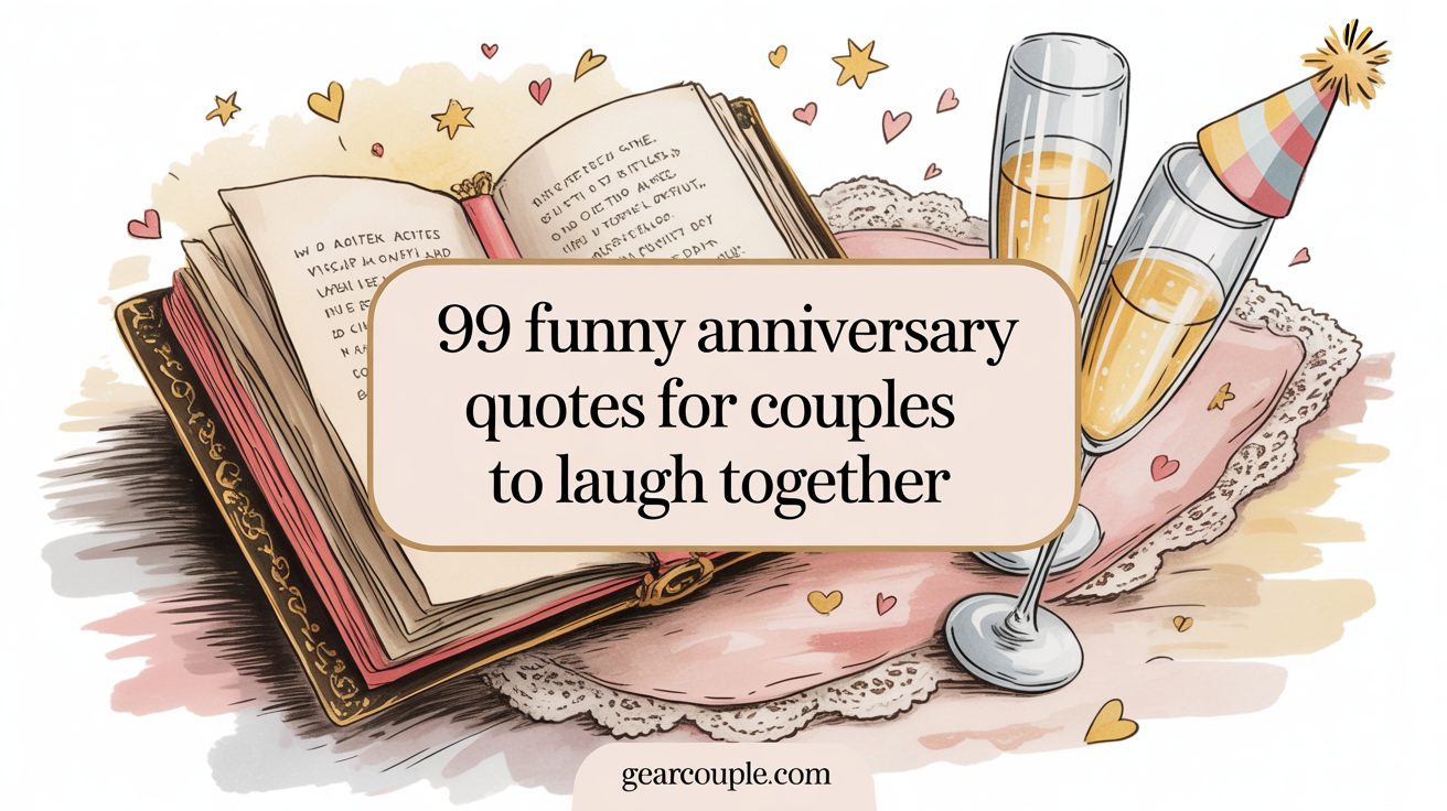 99 Funny Anniversary Quotes for Couples to Laugh Together