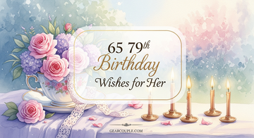 65 79th Birthday Wishes for Her Heartfelt Messages