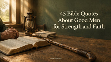 45 Bible Quotes About Good Men for Strength and Faith