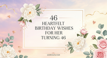 46 Heartfelt Birthday Wishes for Her Turning 46