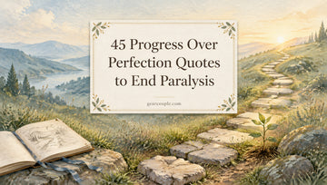 45 Progress Over Perfection Quotes to End Paralysis