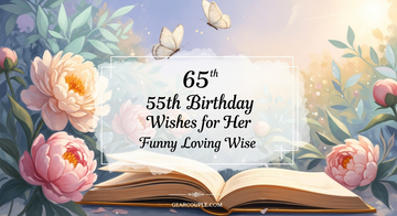 65 55th Birthday Wishes for Her Funny Loving Wise