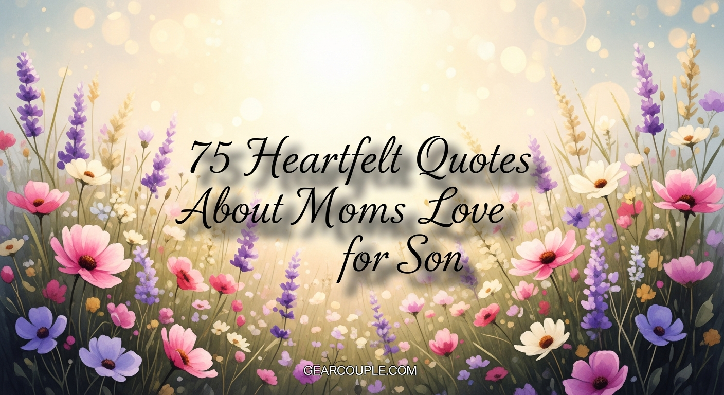 75 Heartfelt Quotes About Moms Love for Son