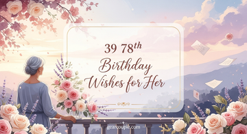 39 78th birthday wishes for her