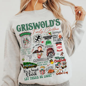 Griswold Christmas Sweatshirt – Griswold Family Christmas Tree Farm, National Lampoon Christmas Vacation Sweater