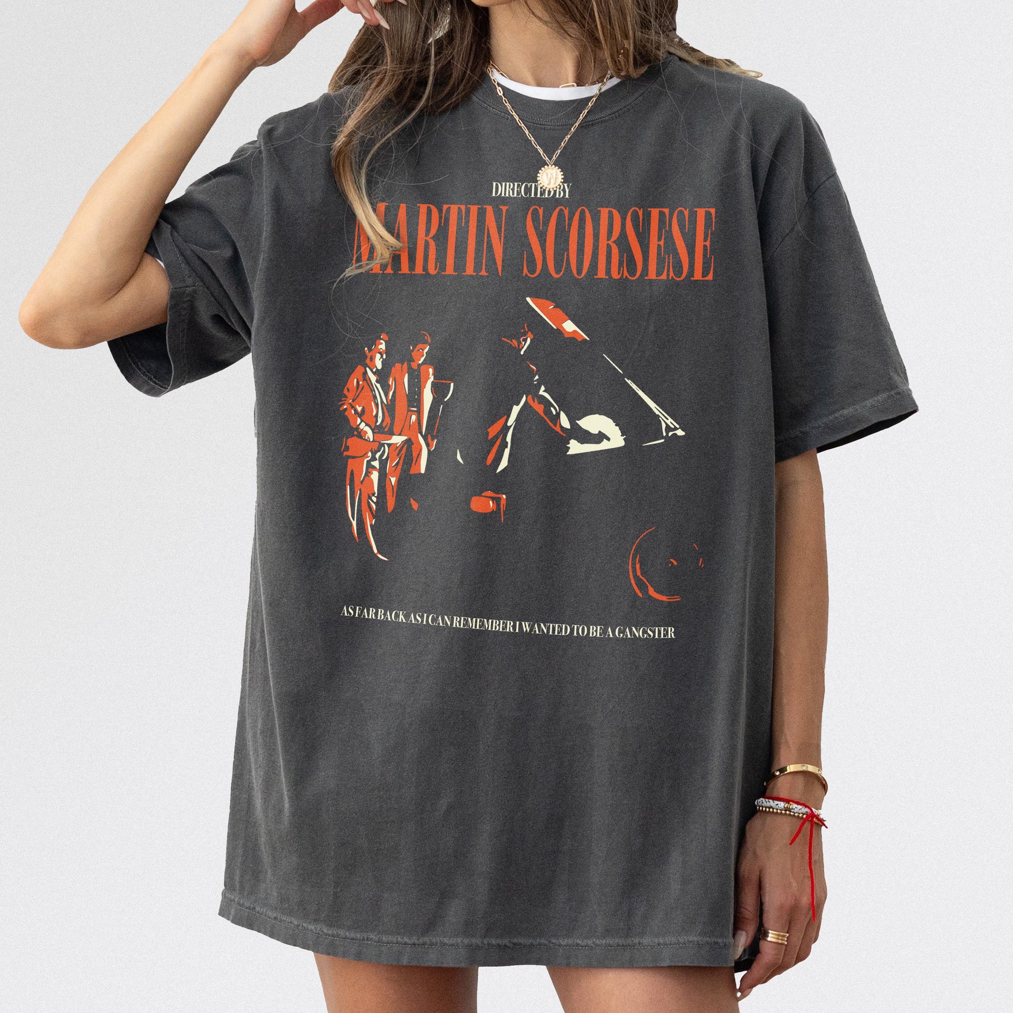 Retro Scorsese Movie T-Shirt – 90s Gangster Film Graphic Tee