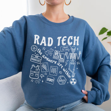 Radiologic Tech Sweatshirt – RAD Tech Week Gift, X-Ray Technologist Crewneck Shirt