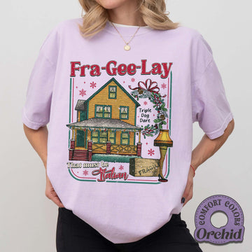 Leg Lamp Christmas Shirt – Funny 90s Nostalgia Holiday Oh Fudge Tee