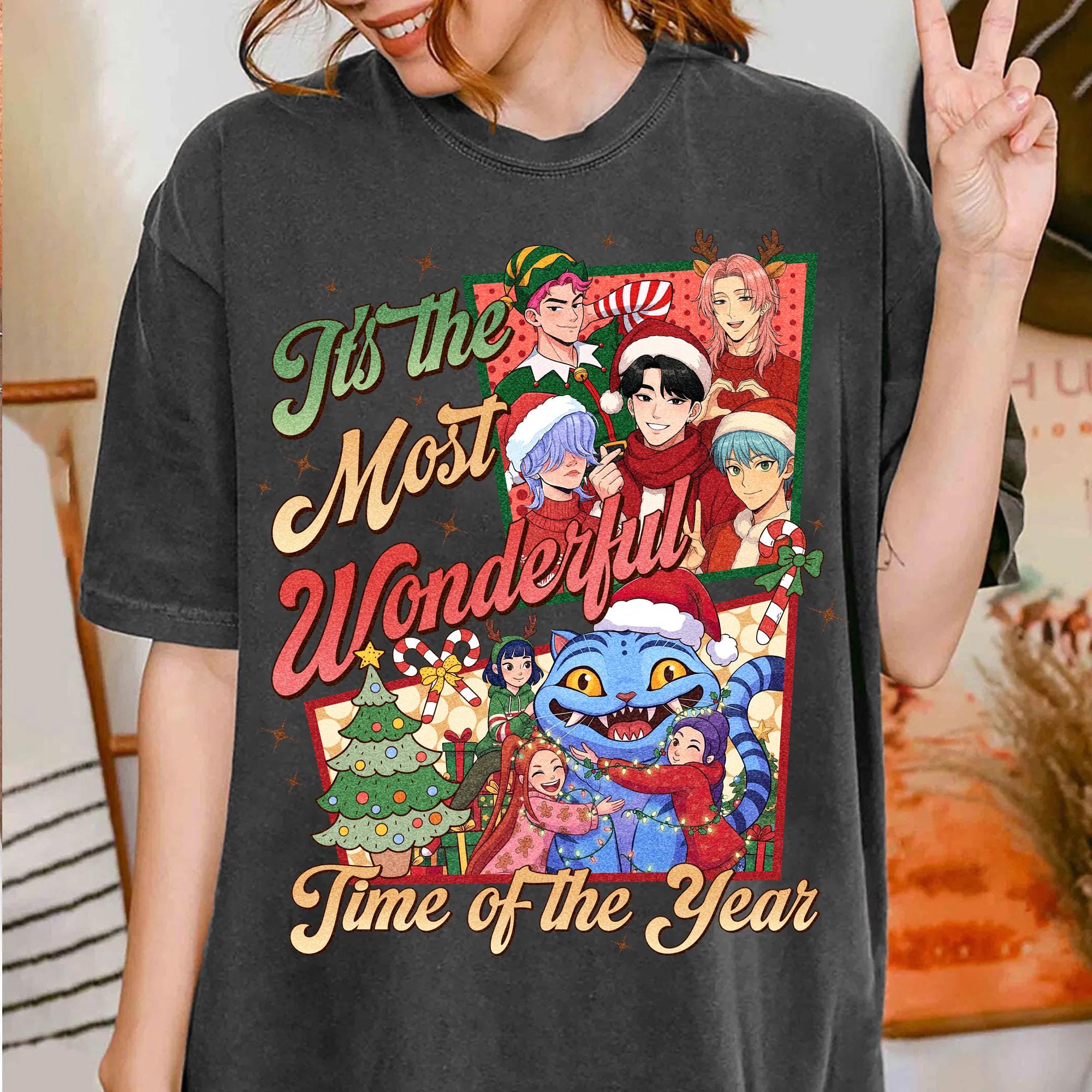 Most Wonderful Time of the Year Holiday Graphic Sweatshirt