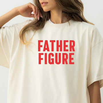 Father Figure T-Shirt – Vintage Pop Culture Graphic Tee