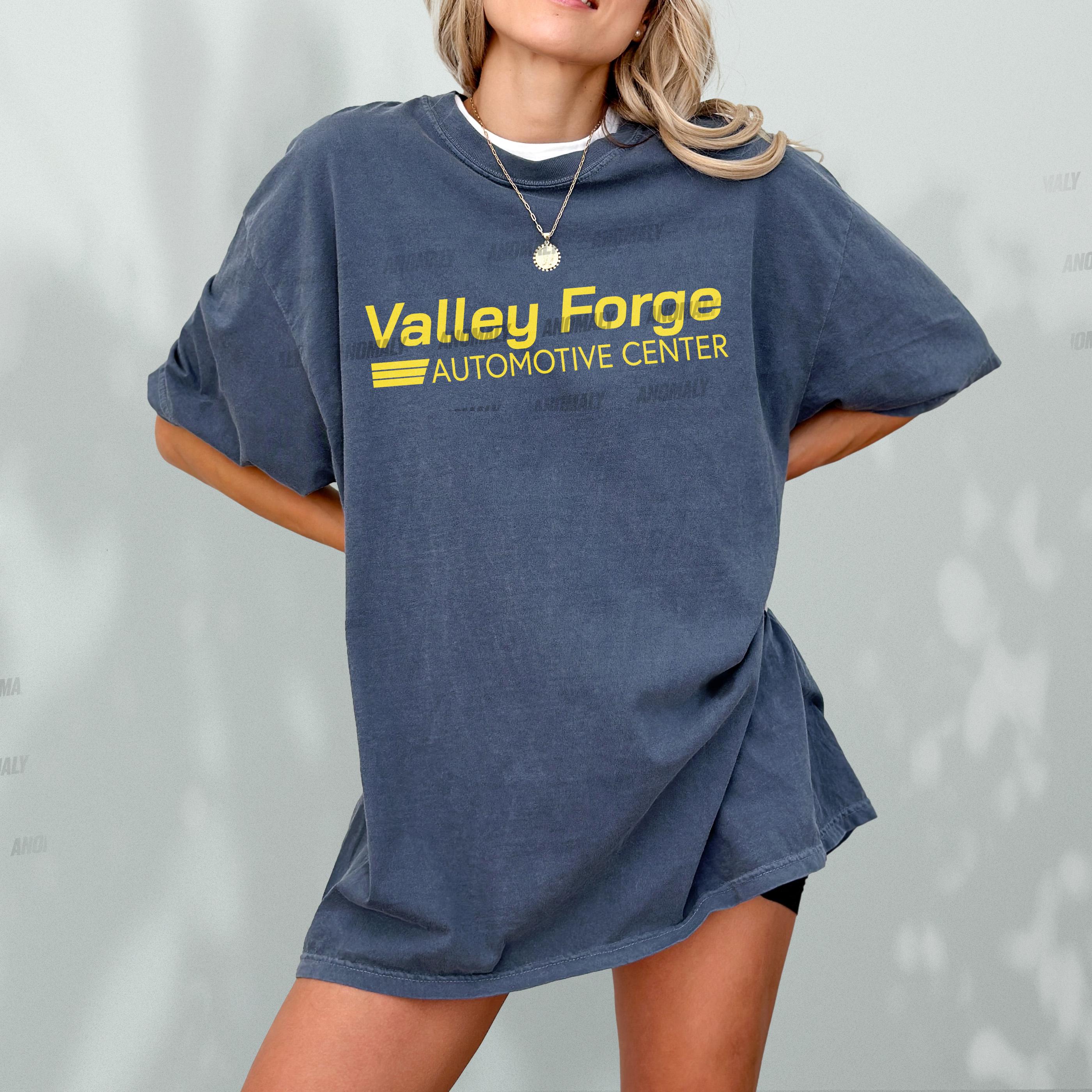 Valley Forge Automotive Center T-Shirt – Funny TV Series Graphic Tee