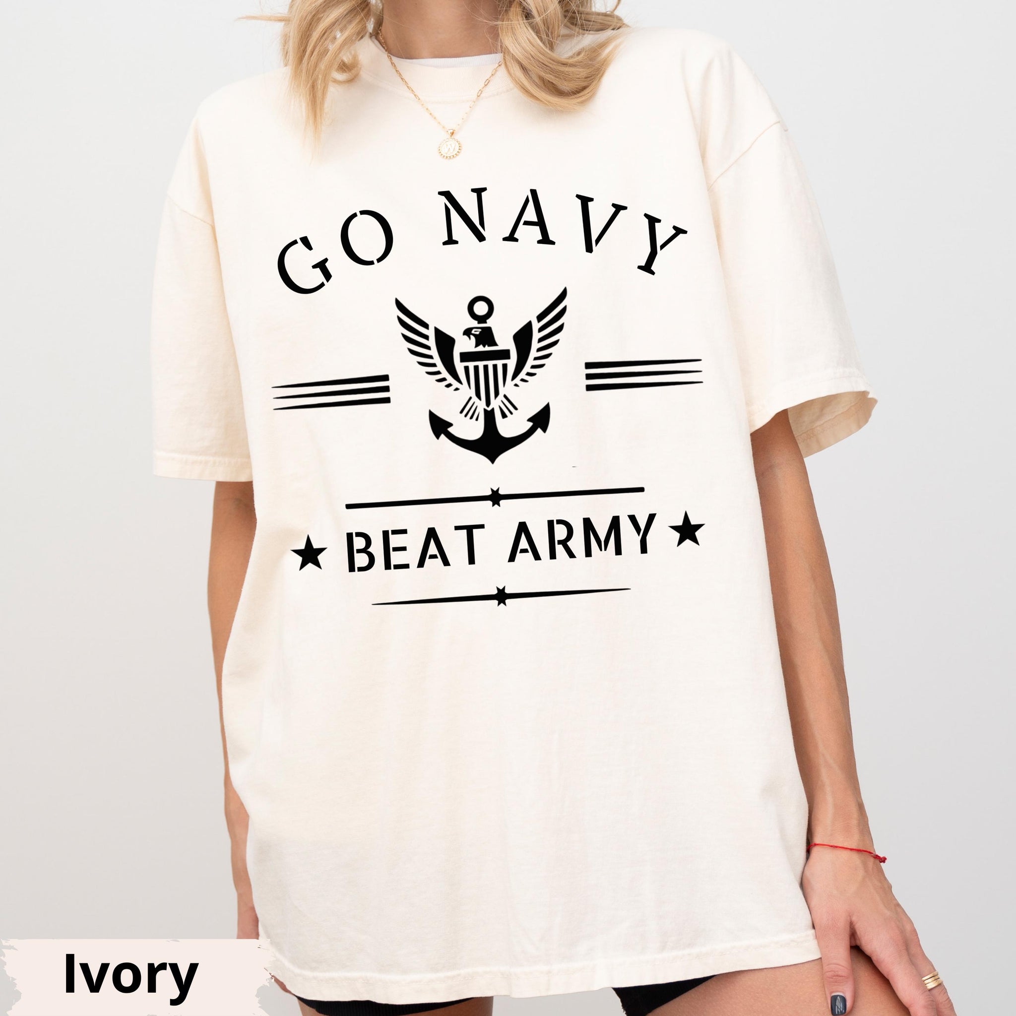 Go Navy Beat Army Shirt – Military Game Day Patriotic Tee