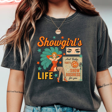 Showgirl Life Era T-Shirt – Retro Era-Inspired Graphic Tee