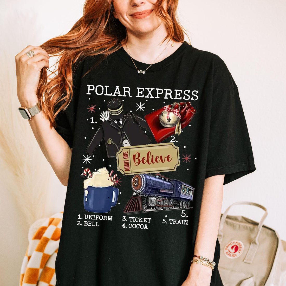 Funny Christmas Sweatshirts That Will Make Everyone Laugh This Holiday - Polar Express Believe