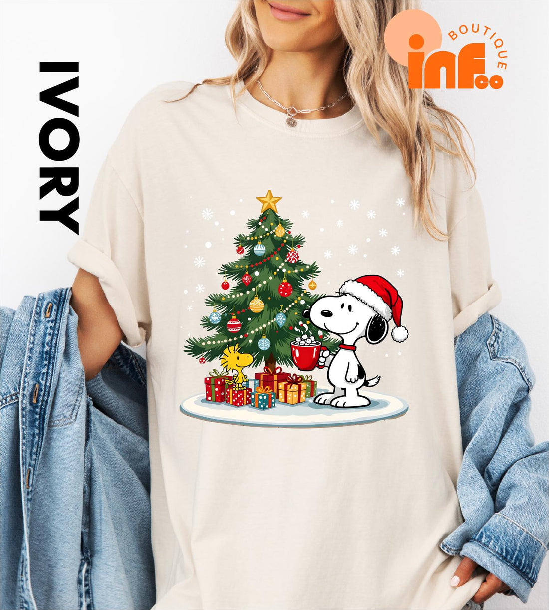 Christmas Snoopy Sweatshirt – Cute Holiday Cartoon Dog Graphic Pullover
