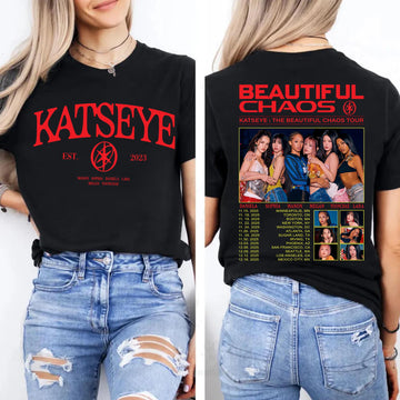 Katseye Inspired Beautiful Chaos Hoodie – K-Pop Fan Tour 2025 Style