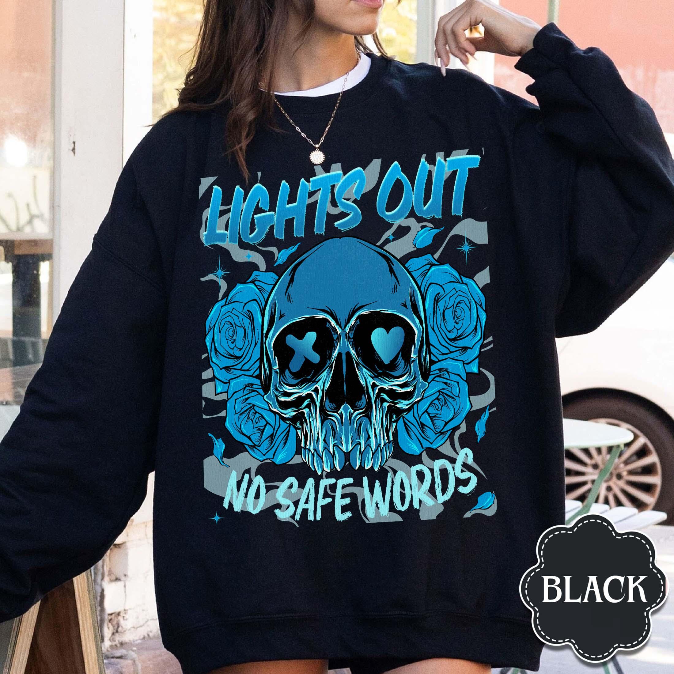 Lights Out Book Sweatshirt – Navessa Allen Merch Dark Romance Into Darkness Shirt