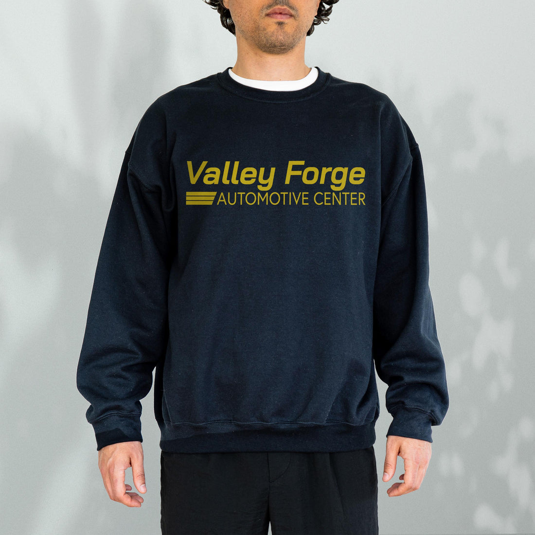 Valley Forge Automotive Sweatshirt – Funny TV Show Fan Apparel