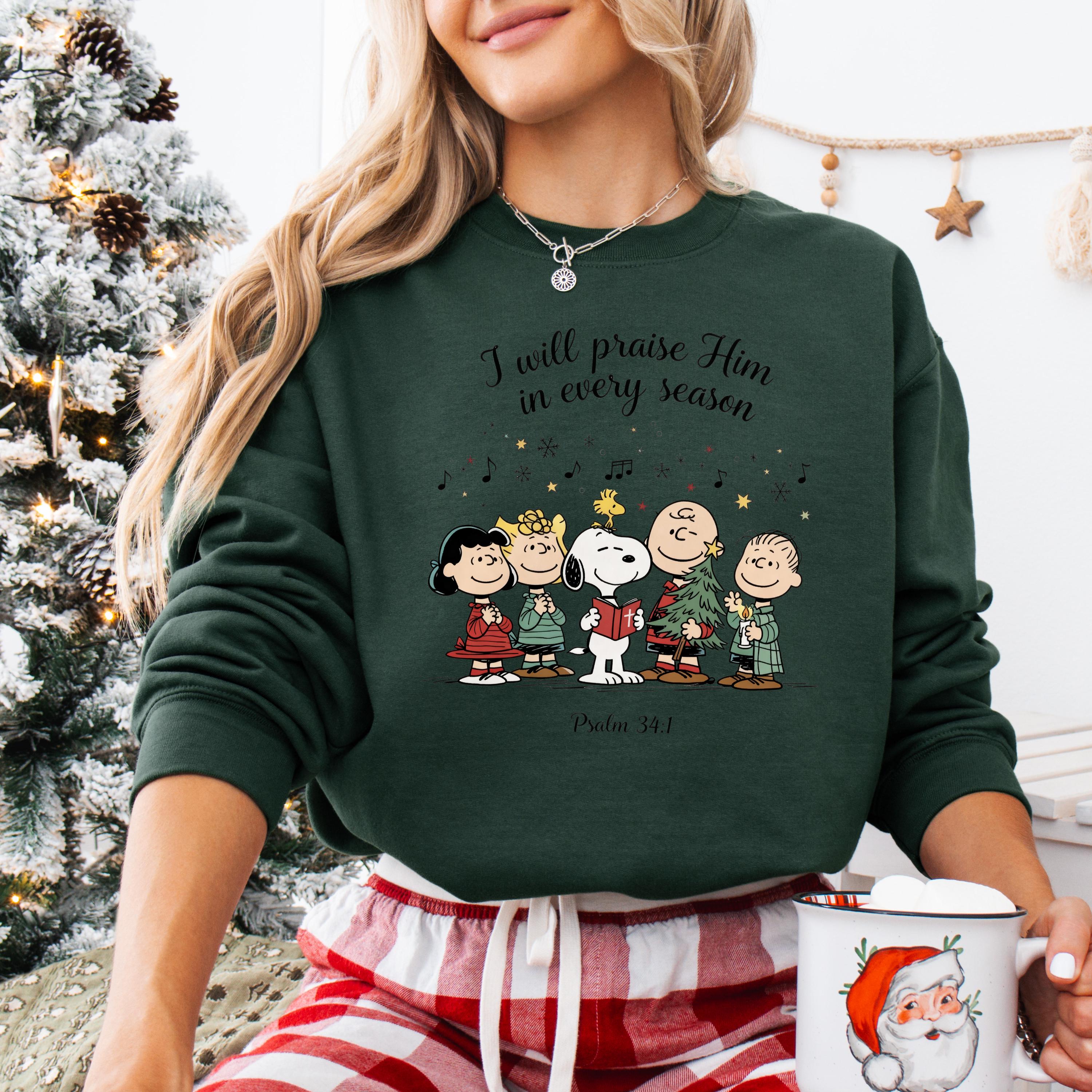 I Will Praise Him Psalm 341 Shirt – Christian Faith Tee with Snoopy-Inspired Design