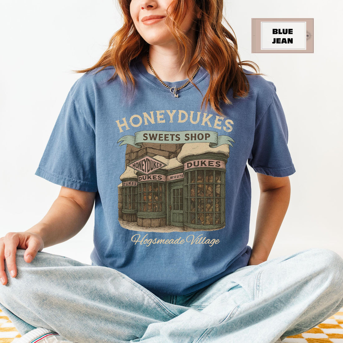 Wizard Sweet Shop Graphic Tee – Magic School Candy Shop T-Shirt, Hogsmeade Village Inspired Fandom Shirt