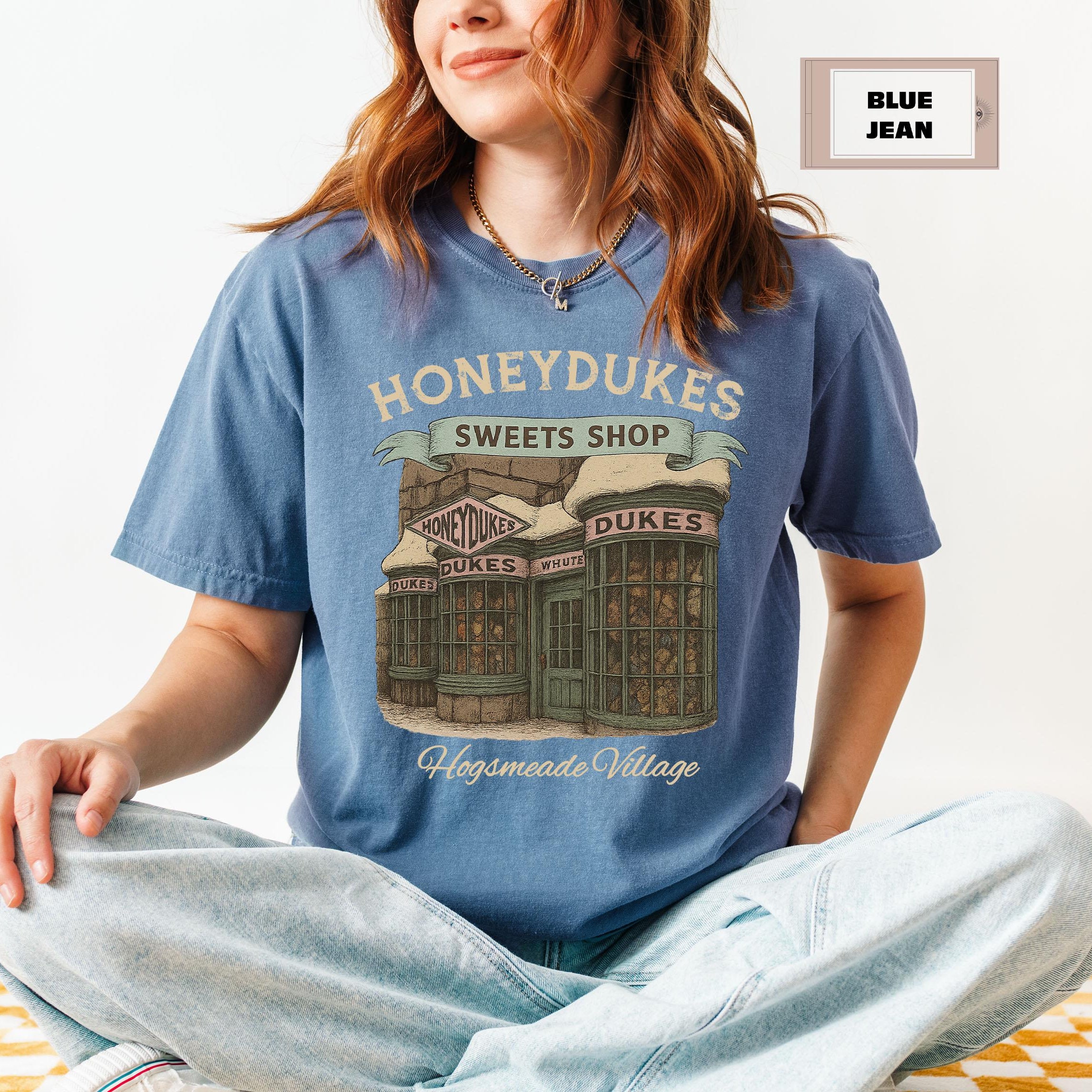 Wizard Sweet Shop Graphic Tee – Magic School Candy Shop T-Shirt, Hogsmeade Village Inspired Fandom Shirt