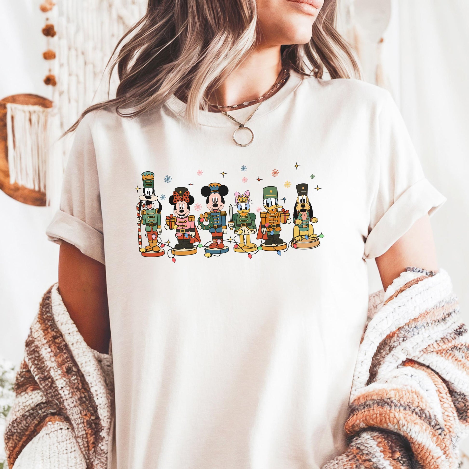 Nutcracker Christmas Shirt – Mickey & Friends–Inspired Holiday Tee, Family Gift Idea