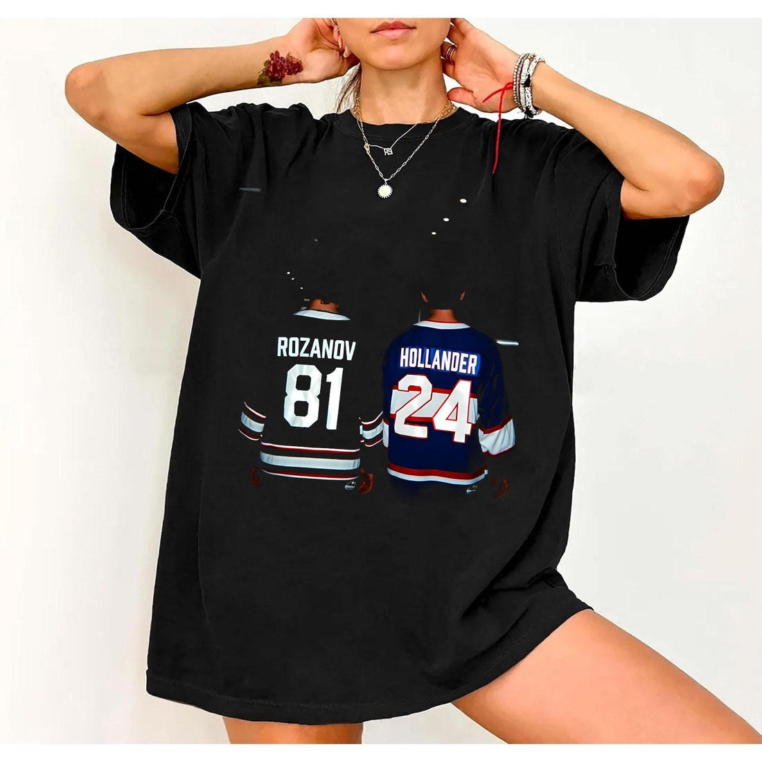 Hockey Romance Inspired Shirt – Hollander & Rozanov Vintage Style Fan Graphic Tee Unisex