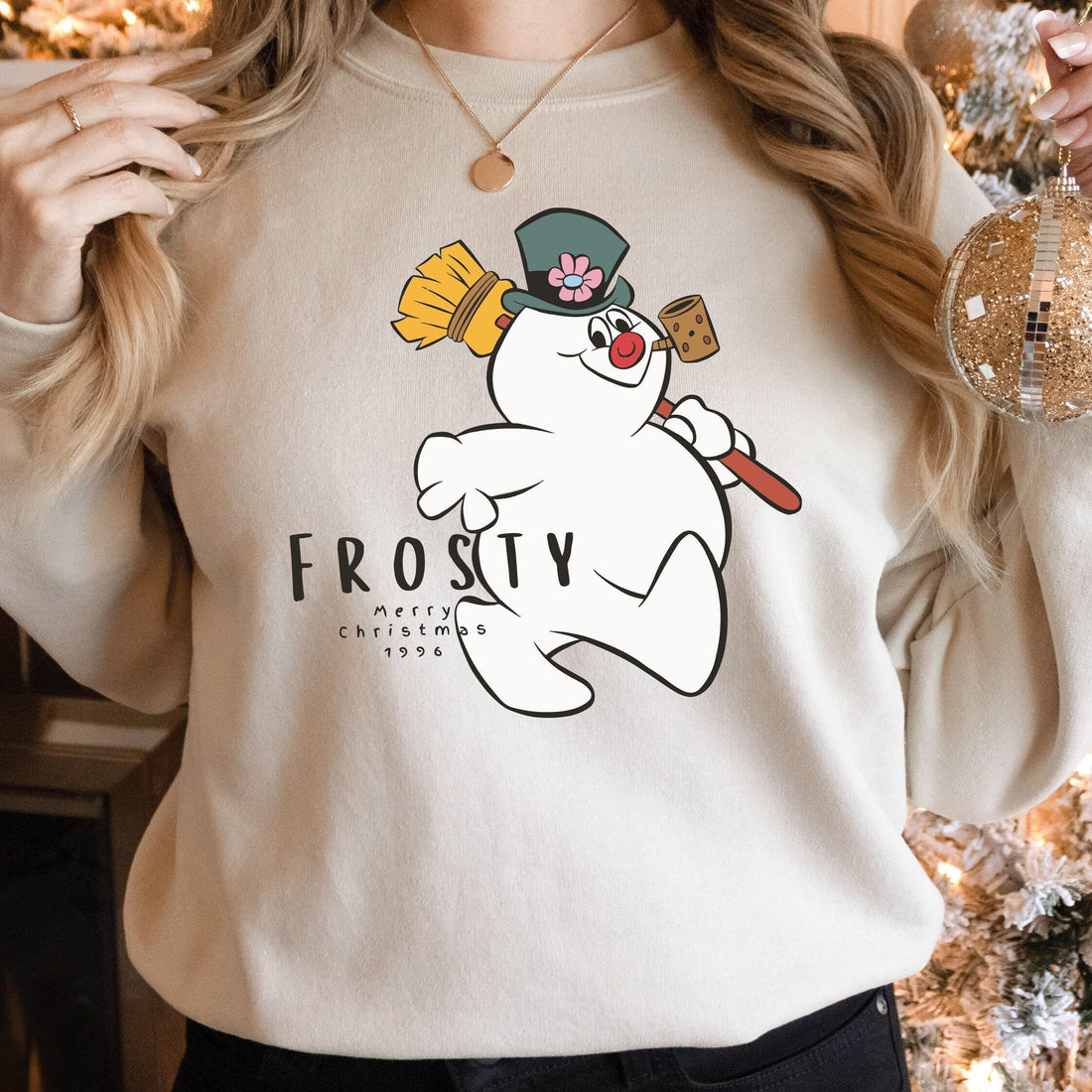 Snowman Christmas Shirt – Cute Holiday Snowman Tee & Sweatshirt