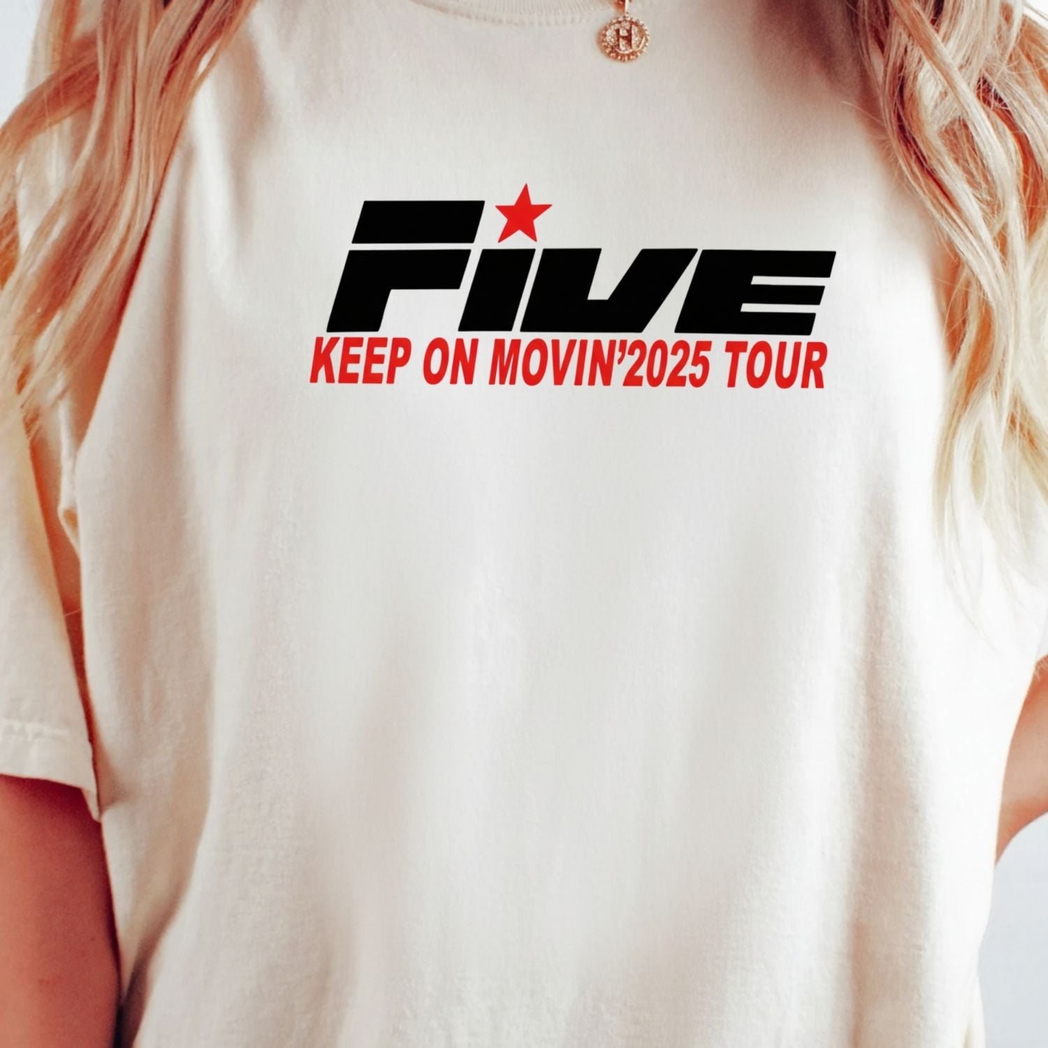 Retro Boyband Keep Movin' On Tour T-Shirt – 90s Music Graphic Tee for Adults & Kids