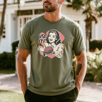 Use Your Brain Graphic T-Shirt – Sarcastic Vintage Tee – Funny Retro 50s Ad Parody