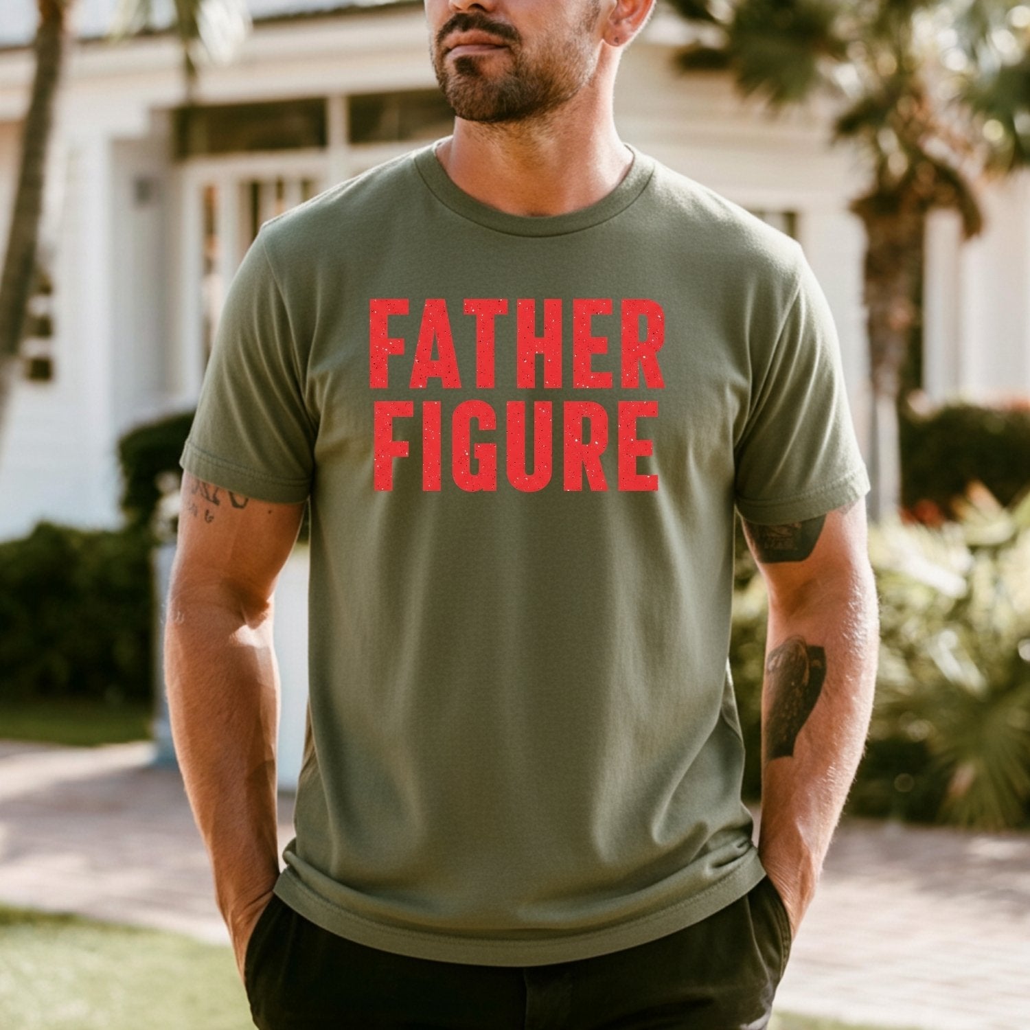 Father Figure Taylor T-Shirt – Funny Retro Pop-Inspired Graphic Tee