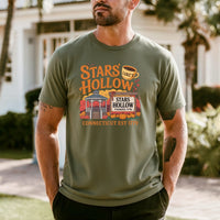 Stars Hollow T-Shirt – Retro Coffee Lover Tee – Vintage Small Town Graphic Design