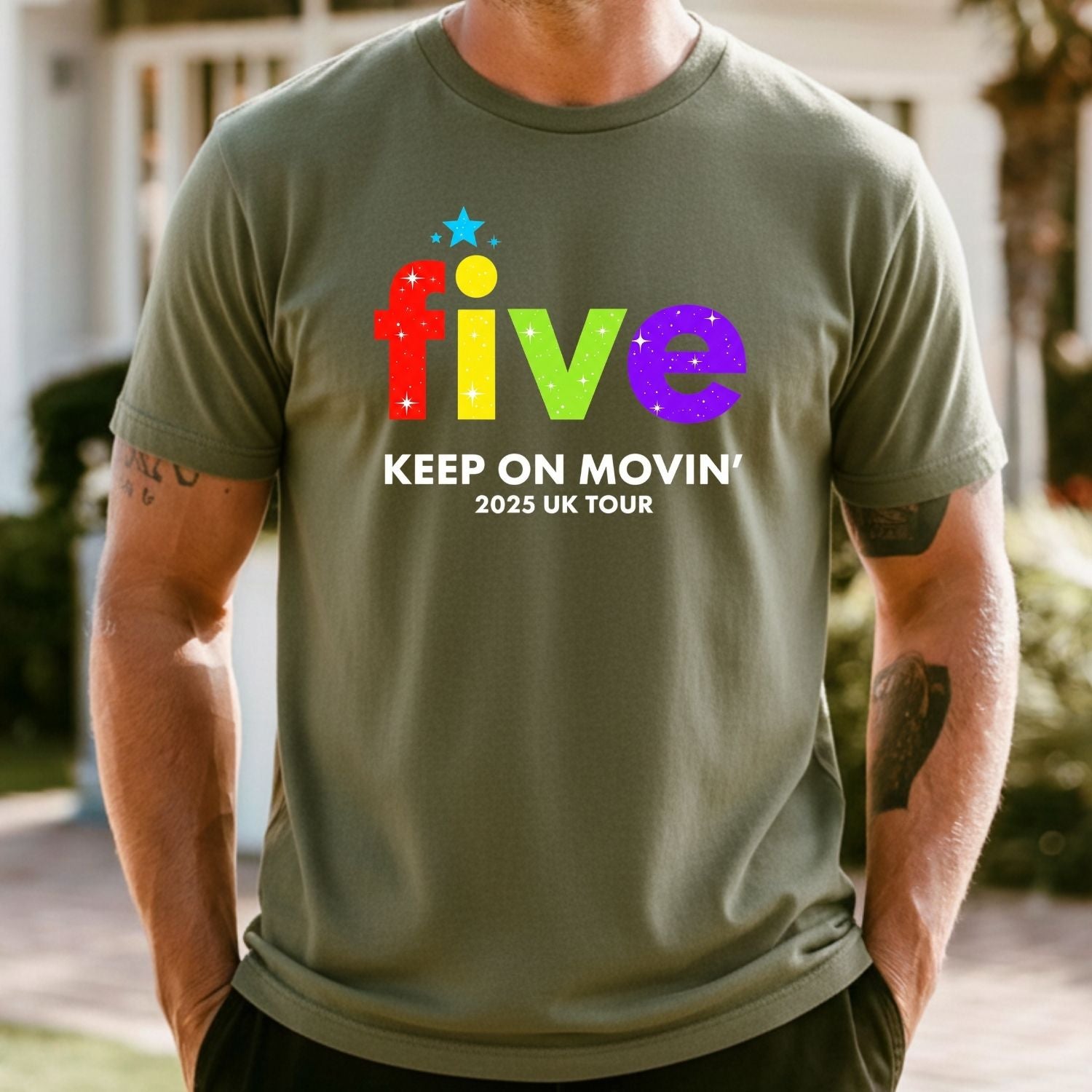 Retro Music Fan T-Shirt - Keep On Movin’ 2025 Inspired Style Tee - Vintage Concert Graphic Shirt