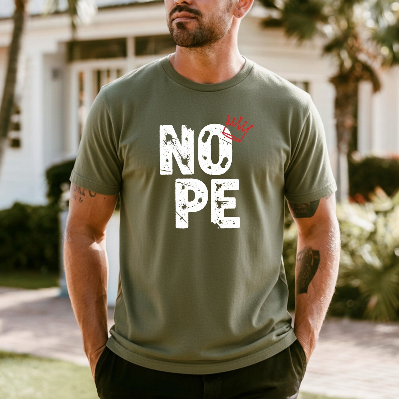 Patriotic Protest Tee – No Kings Revolutionary Statement T-Shirt
