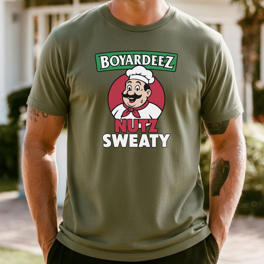 Funny Sweaty T-Shirt - Retro Meme Shirt - Inappropriate Humor Tee for Adults