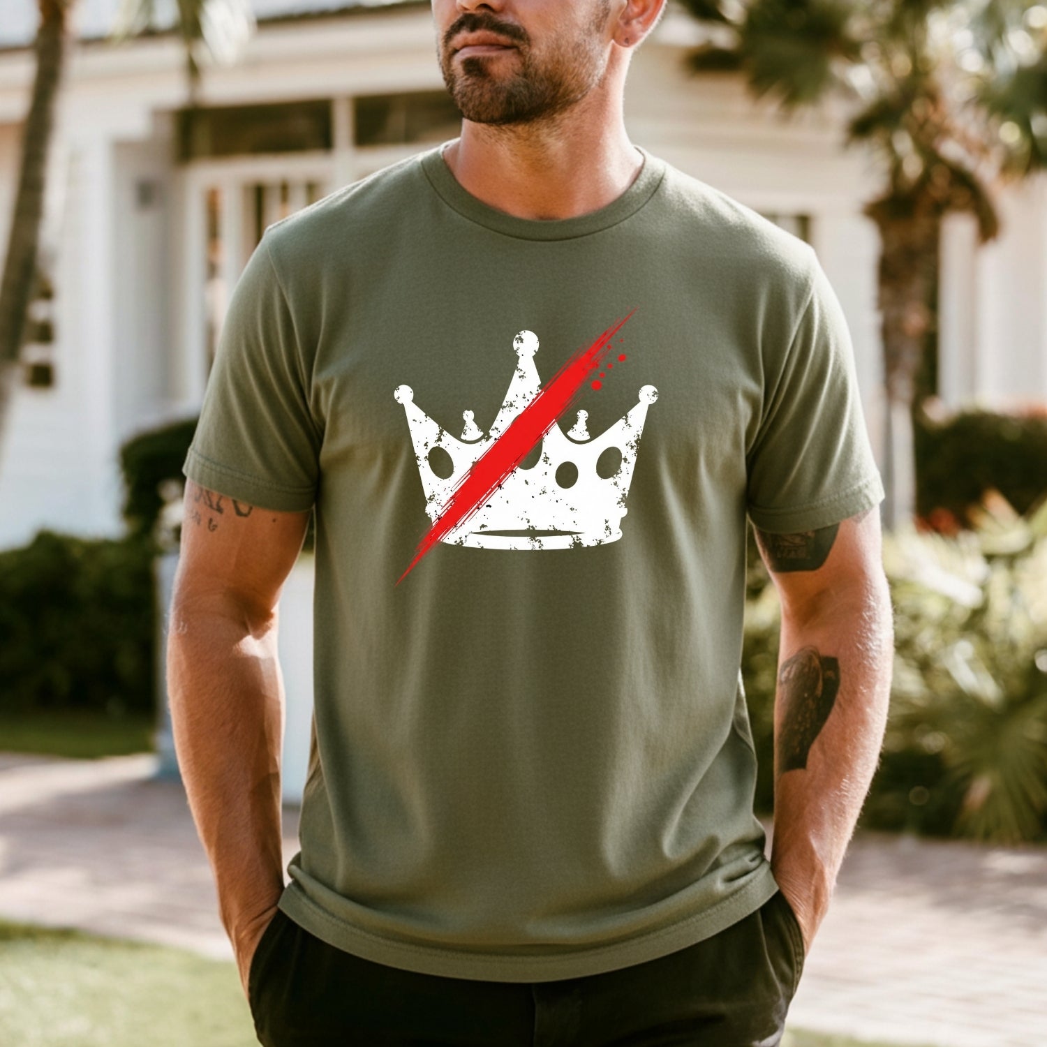 No Faux King Way T-Shirt – Funny Political Satire Tee