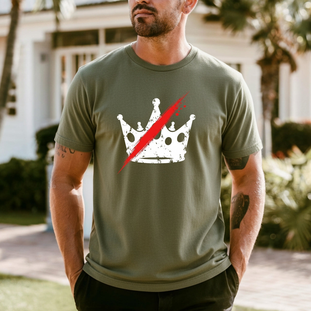 No Faux King Way T-Shirt – Funny Political Satire Tee