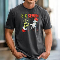 Six Seven Christmas Shirt – Funny Holiday Meme Graphic Tee