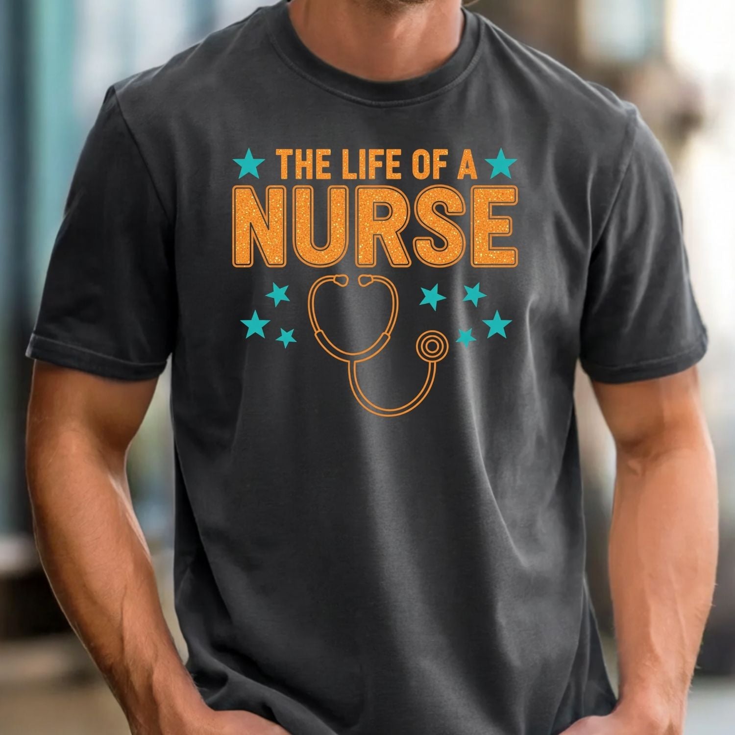 Nurse Showgirl Shirt - The Life of a Nurse Tee - Funny Nurse Appreciation Gift T-Shirt