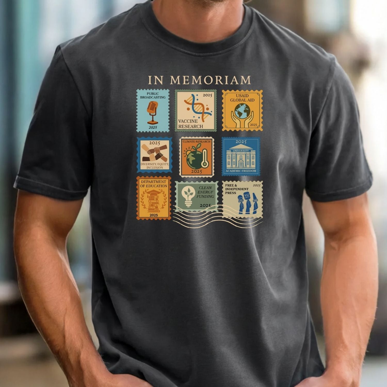 Pro Democracy Long Sleeve Shirt - Anti Fascism Tee - Political Graphic Top for Activists