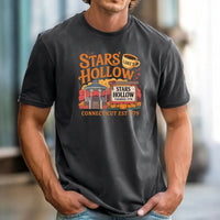 Stars Hollow T-Shirt – Retro Coffee Lover Tee – Vintage Small Town Graphic Design