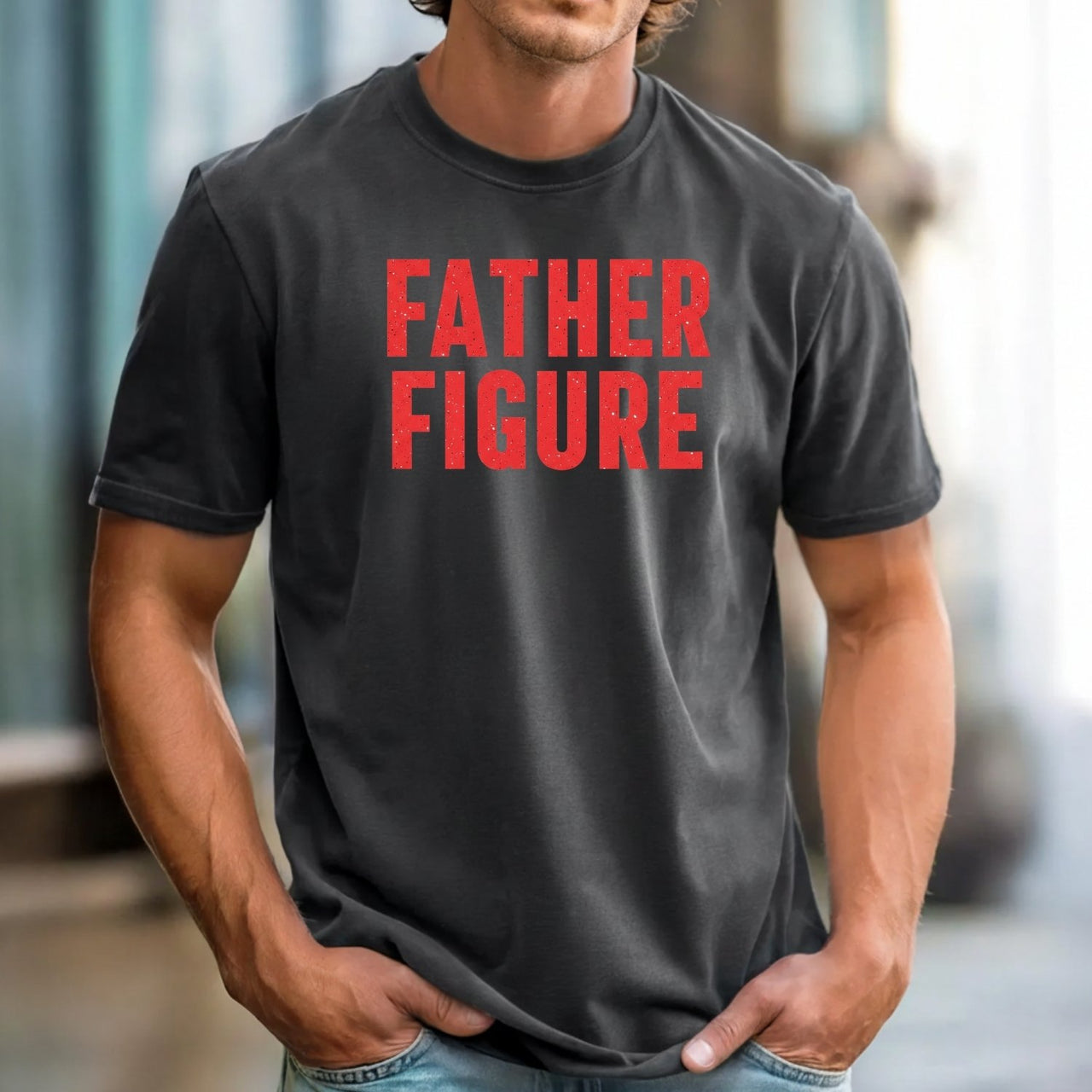 Father Figure Taylor T-Shirt – Funny Retro Pop-Inspired Graphic Tee