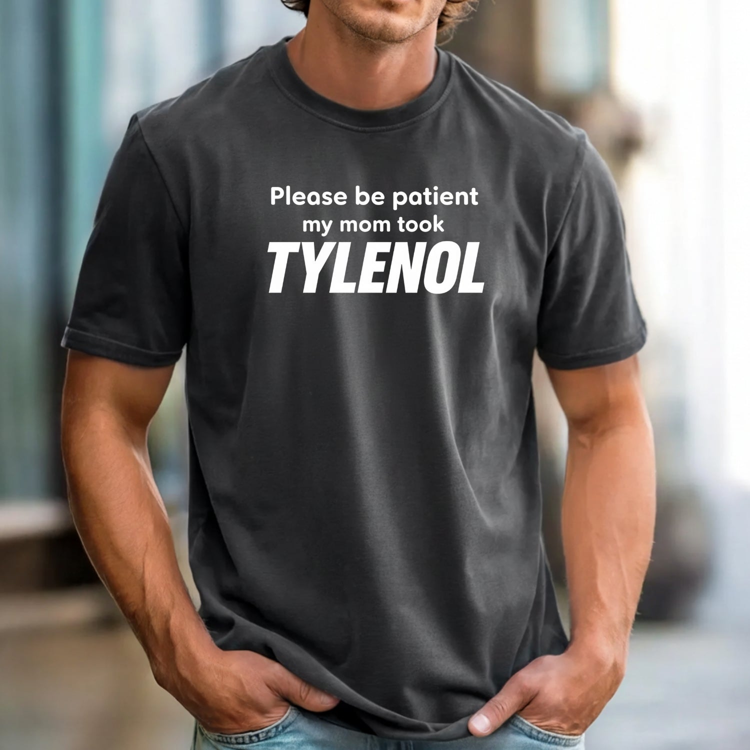 Please Be Patient Shirt – Funny Sarcastic Humor Graphic Tee