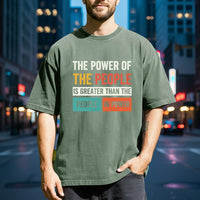 The Power of the People T-Shirt – Retro Comfort Graphic Tee – Freedom & Solidarity Top