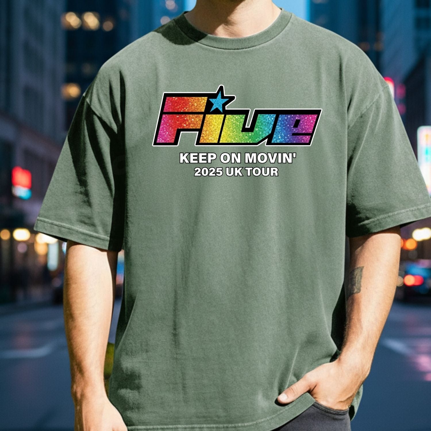 Keep On Movin’ Tour Graphic Tee - Retro Fan Gift Shirt - Vintage Band Style T-Shirt 2025 Edition